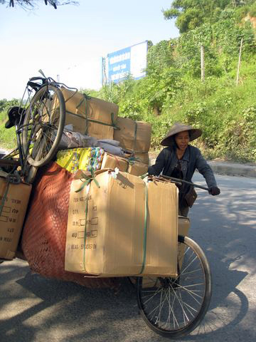 You can put anything on a bike in Vietnam by tbedsaul1.